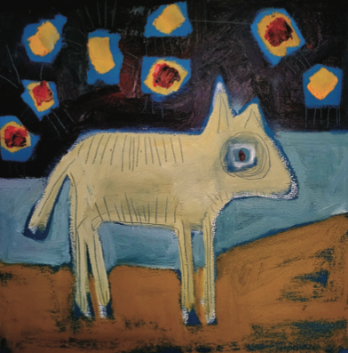 Dog and Stars